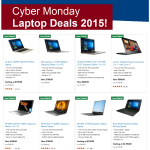 Cyber Monday Laptop Deals 2015